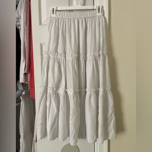 White Peasant Skirt